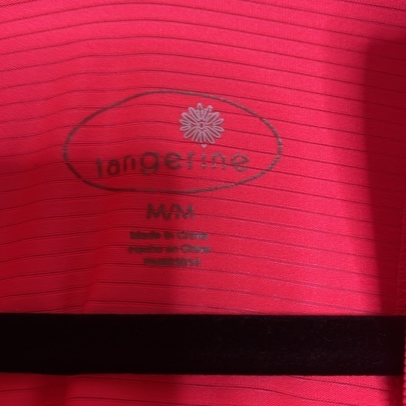 TANGERINE BRIGHT ACTIVEWEAR ZIP UP JACKET (M) - Picture 5 of 7